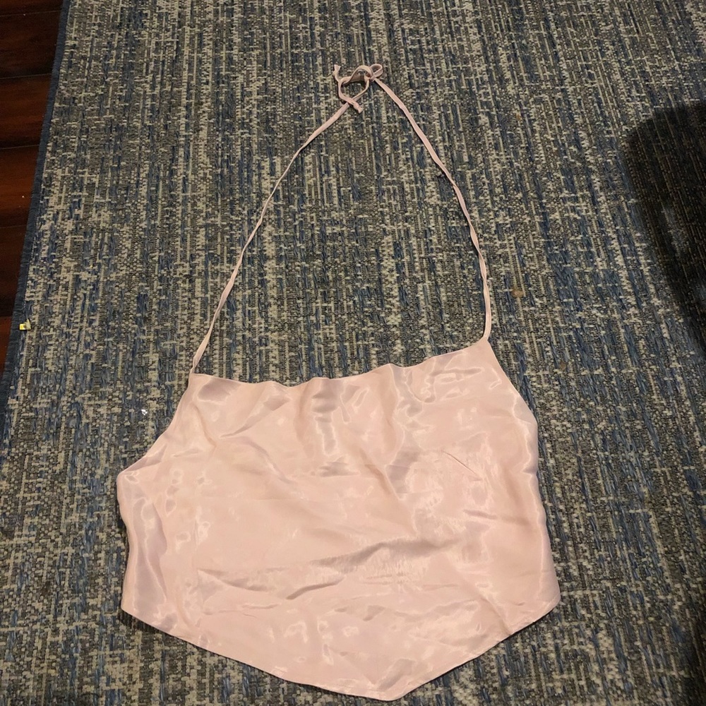 Wild fable xl satin halter top